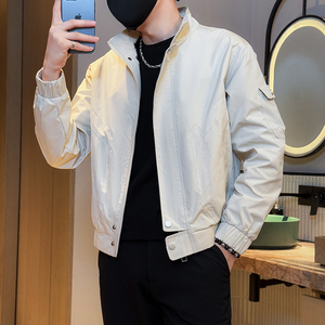312A-J512-P98控138新款社会小伙夹克外套男潮流韩版上衣C