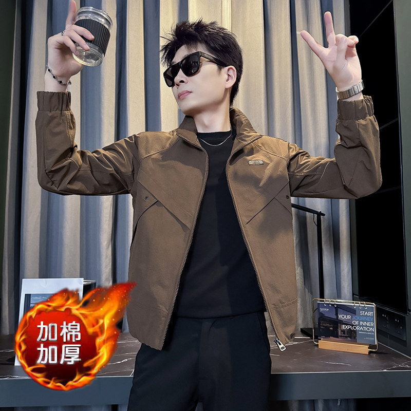 312A-J544-8P108控148秋季新款社会小伙夹克外套男潮流上衣A,男装夹克,星座312A