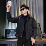312A-M09-P138控178冬季男士潮牌棉衣外套韩版潮流夹克棉袄D，男装夹克，星座312A