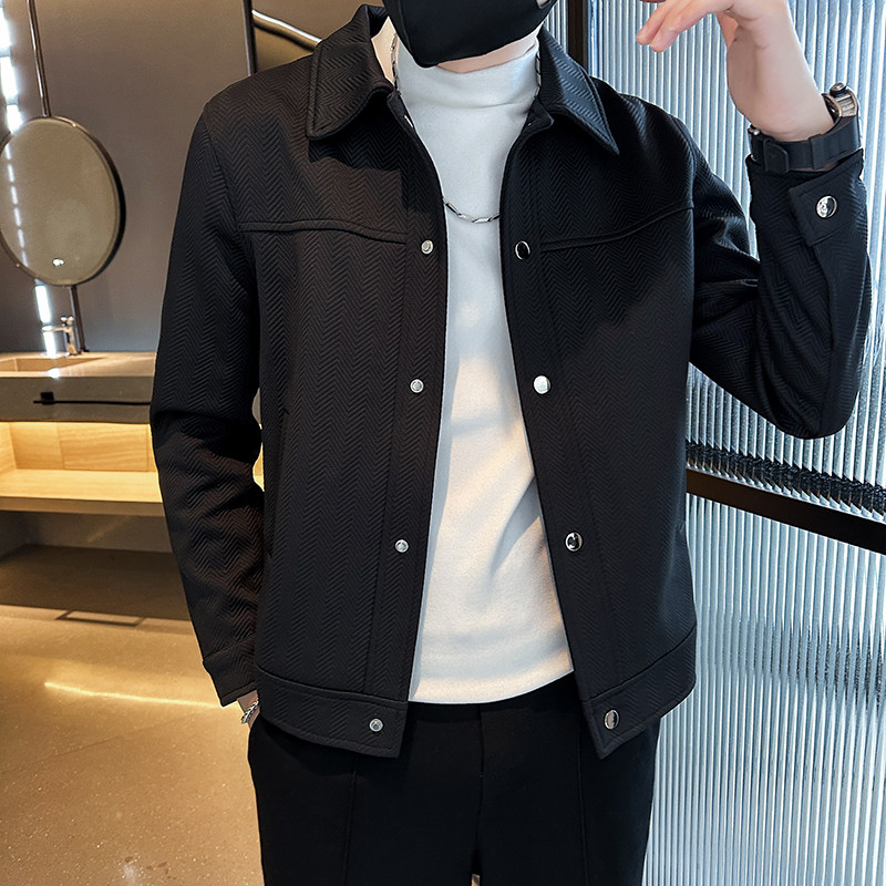 312A-2375-8-P130控175秋季新款社会小伙夹克外套男潮流韩版上,男装夹克,星座312A