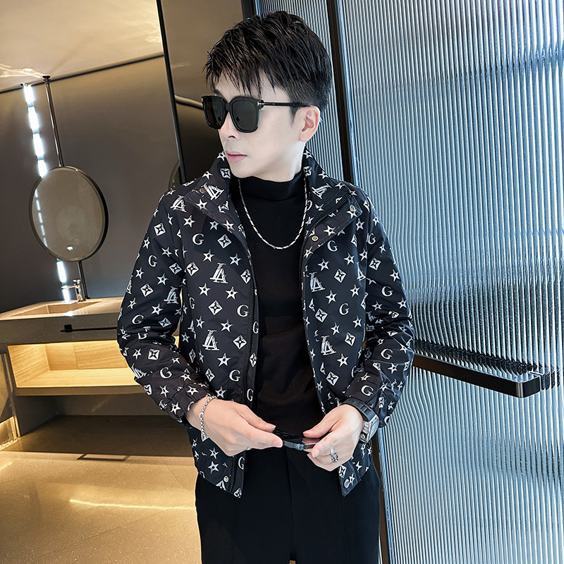 312A-2371-P98控145秋季新款社会小伙夹克外套男潮流韩版上衣C,男装夹克,星座312A