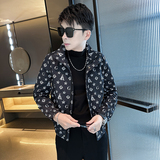 312A-2371-P98控145秋季新款社会小伙夹克外套男潮流韩版上衣C，男装夹克，星座312A