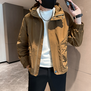 312A-2825-P115 控158 秋季新款社会小伙夹克外套男潮流韩版上衣B图片