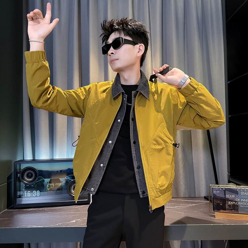 312A-J601-P108控155春季新款社会小伙夹克外套男潮流韩版上衣B,男装夹克,星座312A
