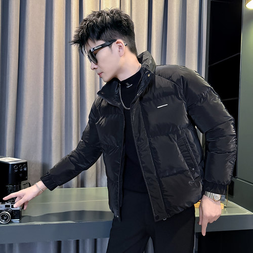 312A-M05-P138控178  冬季男士潮牌棉衣外套韩版潮流夹克棉袄D