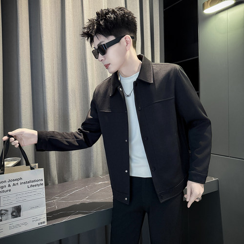 312A-S701-P120 控168 秋季新款社会小伙夹克外套男潮流韩版上衣B