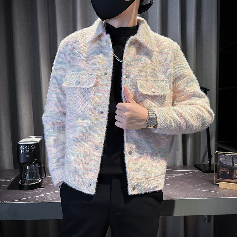 312A-J535-P130控170秋季新款社会小伙夹克外套男潮流韩版上衣A,男装夹克,星座312A