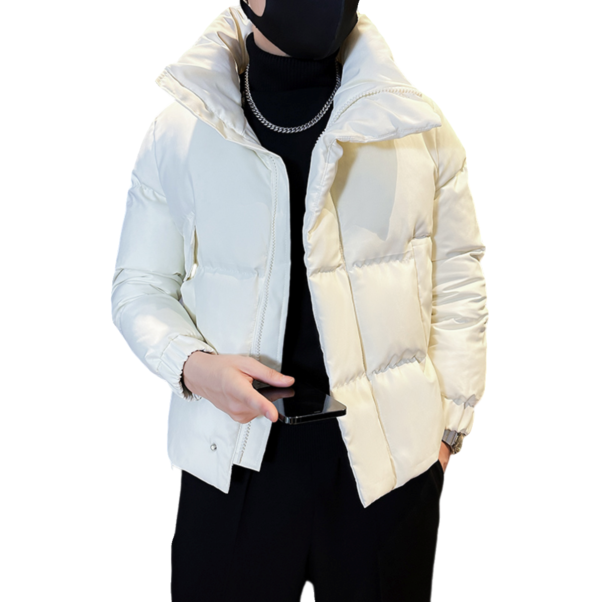 312A-8837-P130控170冬季男士潮牌棉衣外套韩版潮流夹克棉袄A,男装夹克,星座312A
