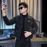 312A-M07-P138控178冬季男士潮牌棉衣外套韩版潮流夹克棉袄D，男装夹克，星座312A