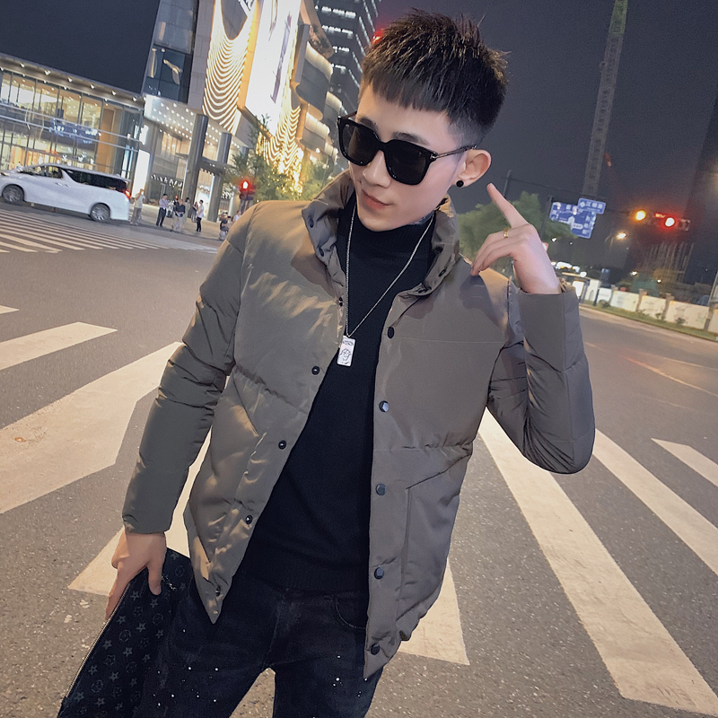 312A-A8810-P125控168冬季社会小伙立领棉衣外套韩版潮流棉服A，男装棉衣，星座312A