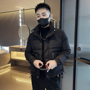 312A-8811-P135控178  冬季男士潮牌棉衣外套韩版潮流夹克棉袄K图片