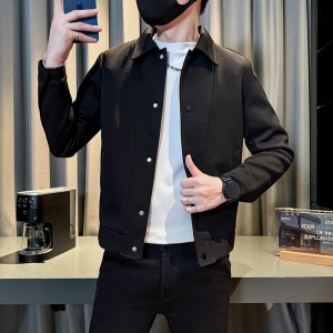 312A-9912-P120 控165 秋季新款社会小伙夹克外套男潮流韩版上衣A图片
