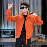 312A-J608-P98控145春季新款社会小伙夹克外套男潮流韩版上衣B，男装夹克，星座312A