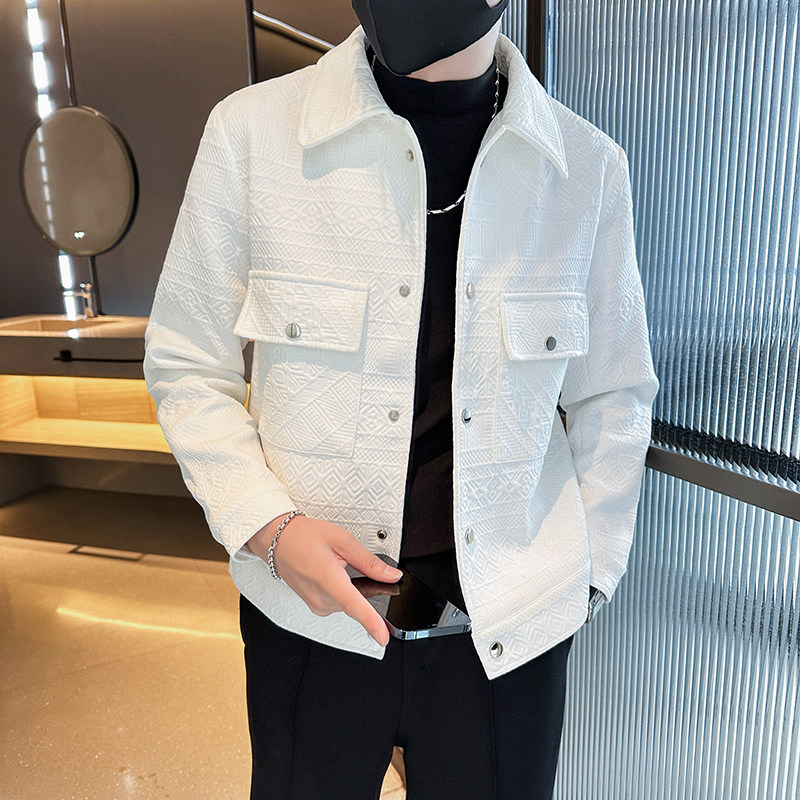 312A-2381-P120控165秋季新款社会小伙夹克外套男潮流韩版上衣C,男装夹克,星座312A