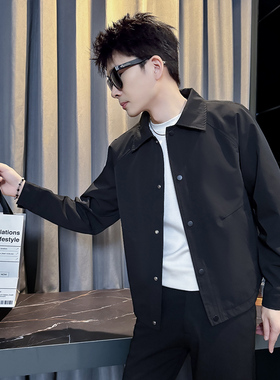 312A-J543-P98 控138 秋季新款社会小伙夹克外套男潮流韩版上衣C