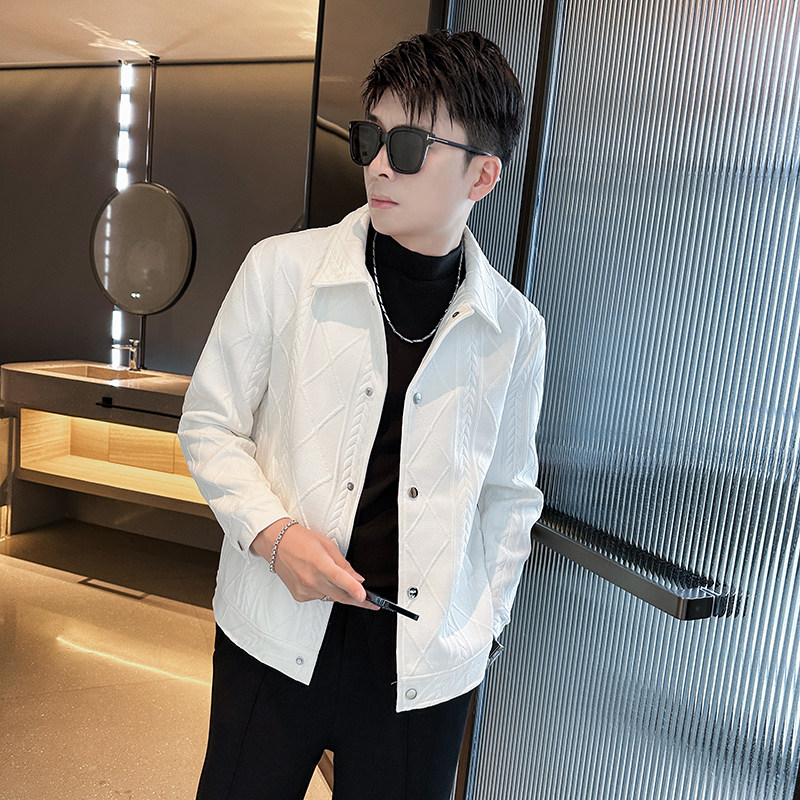 312A-2377-P120控165秋季新款社会小伙夹克外套男潮流韩版上衣D,男装夹克,星座312A