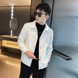 312A-2377-P120控165秋季新款社会小伙夹克外套男潮流韩版上衣A，商品下架区，星座312A