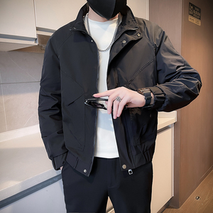 312A-2813-P98 控138 春季新款社会小伙夹克外套男潮流韩版上衣D图片