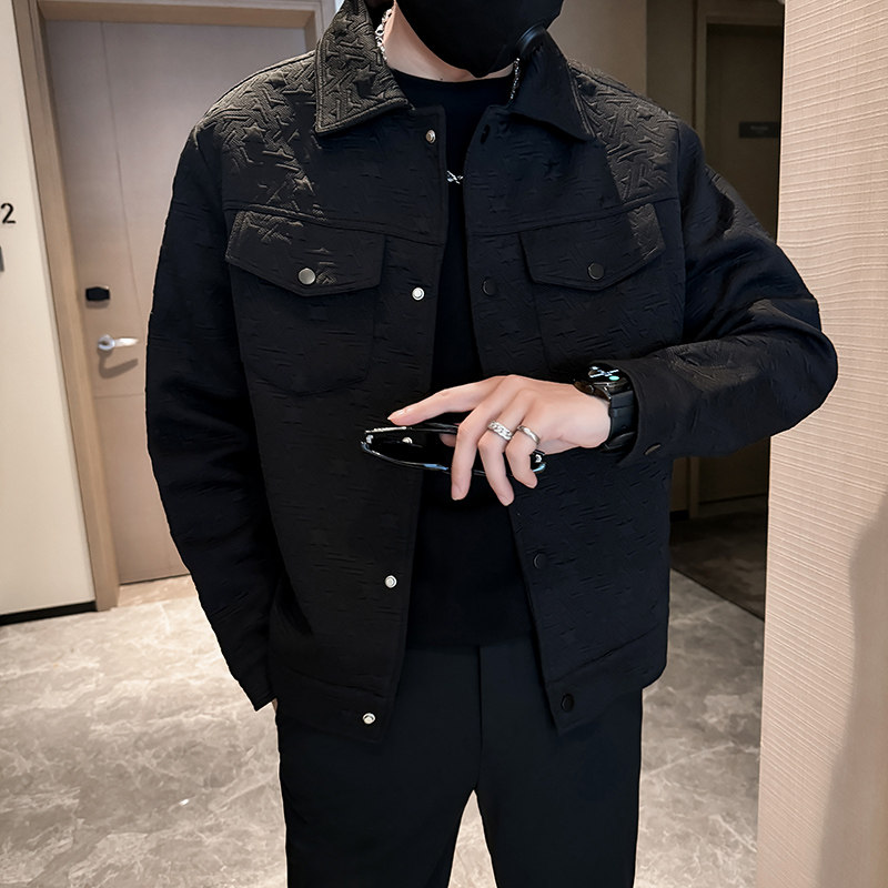 312A-2820-P120控165秋季新款社会小伙夹克外套男潮流韩版上衣A,男装夹克,星座312A