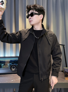 312A-J609-P98 控145 春季新款社会小伙夹克外套男潮流韩版上衣W