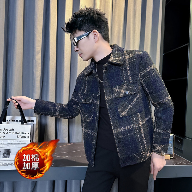 312A-S53-8P140控180秋冬季新款社会小伙夹克外套男潮流上衣A,男装夹克,星座312A
