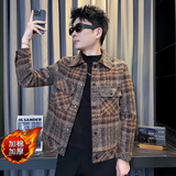 312A-S53-8P140控180秋冬季新款社会小伙夹克外套男潮流上衣A，男装夹克，星座312A