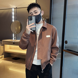 312A-2283-P125控168秋冬社会小伙夹克外套男休闲潮流韩版上衣A，男装夹克，星座312A