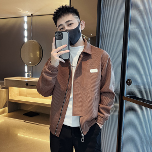 312A-2283-P125控168秋冬社会小伙夹克外套男休闲潮流韩版上衣E