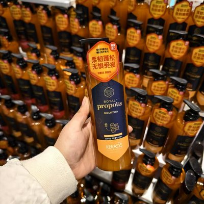 胖东来洗发水 爱敬科娜洗丝蜂胶经典洗发水500毫升新乡胖东来正品