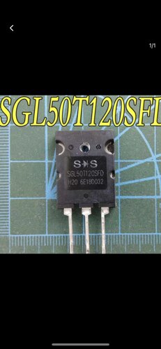 原装拆机 SGL50T120SFD MSG50T120FHW 50A1200V IGBT大功率三极管
