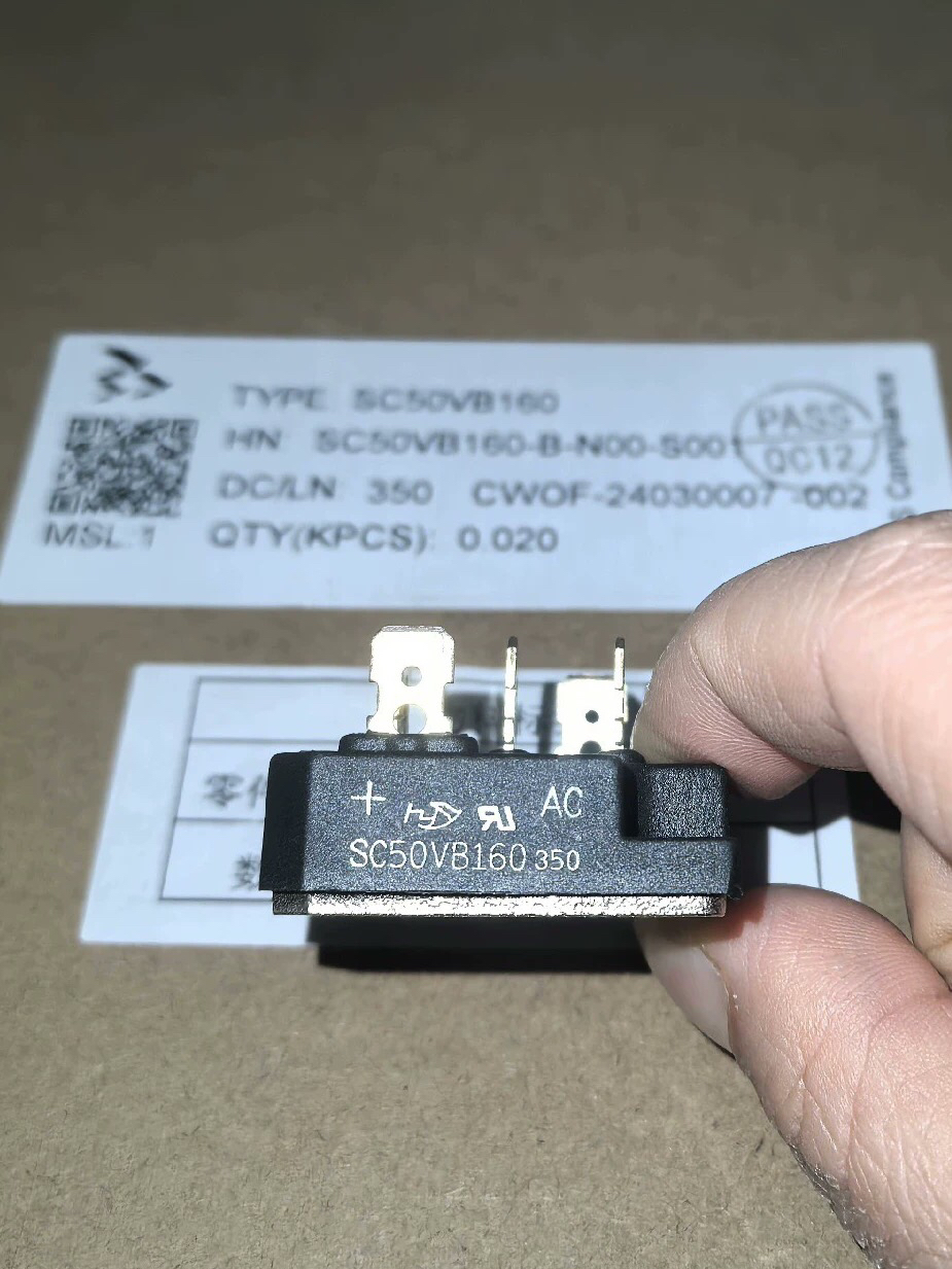 进口全新原装正品SC50VB80 SC50VB160 50A盒装5脚3相整流桥 现货