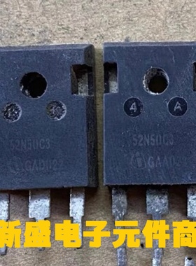 原字进口拆机 52N50C3 SPW52N50C3 MOS场效应管 560V/52A TO-247