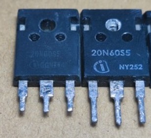 大功率三级管SPW20N60S5 TO-247原字进口拆机20N60S5 MOS场效应管