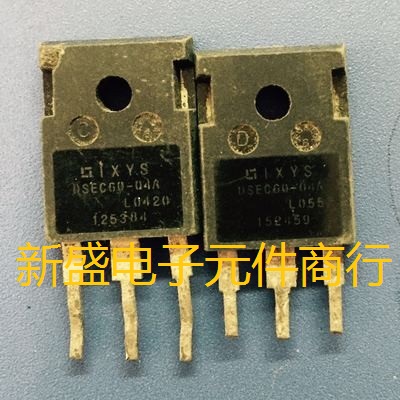 DSEC60-04A拆机三极管肖特基快恢复整流 60A400V专业仪器测试-封面