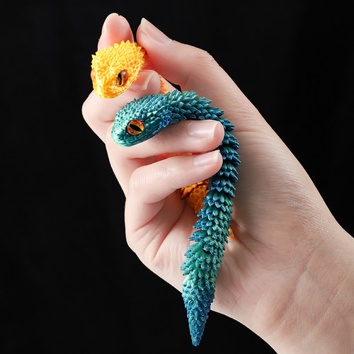 打印摆件儿童玩具礼物蝰蛇宝宝