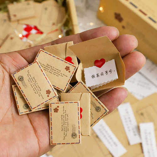 生日礼物浪漫表白迷你小情书