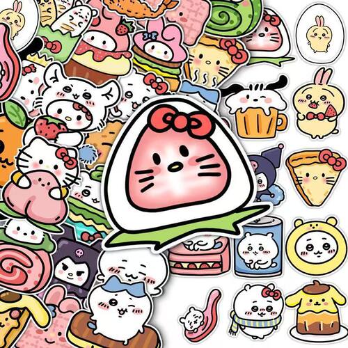 吉伊卡哇贴纸手机电脑创意装饰