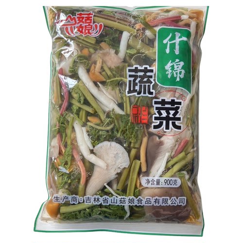 山姑娘清水保鲜火锅什锦系列蔬菜
