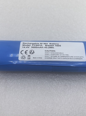 适用Philips FC8810, FC8820, FC8830 等吸尘器电池3000mAh 14.4V