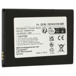 K1310 battery X467 V30145 replaced for GS180