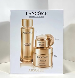 新版 兰蔻菁纯套装三件套护肤礼盒菁纯小蛮腰水+面霜+眼霜