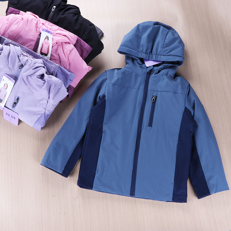 蜘家防风防水童装户外运动风连帽冲锋衣男女加厚保暖拉链外套夹棉,童装/婴儿装/亲子装,普通外套,淘宝优惠券,粉丝福利购,淘宝优惠卷