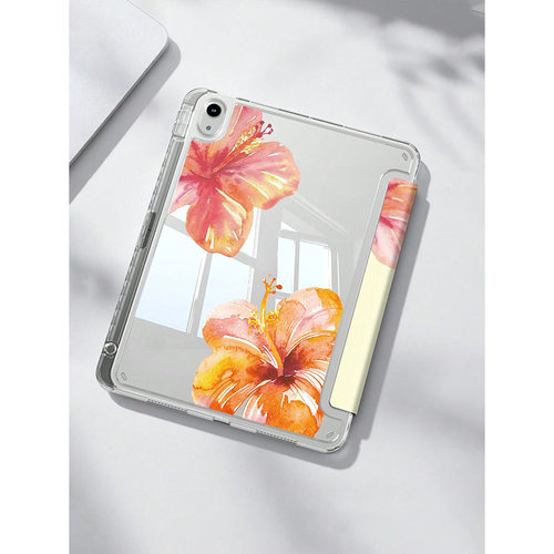 Beautiful With Pencil Holder Tri-fold Magnetic Cover 适用 2026 iPad Air 8 M4 Case 10.9 inch Mini 7