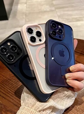 Magnetic Macaron Phone Case 适用 iPhone 17 16 Pro Max 15 14 Pro Shockproof Fashion Cover