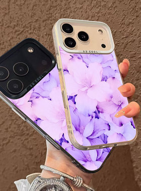 Beautiful  Purple Flowers Phone Case 适用 iPhone 17 Pro 16 15 Pro Max 14 13