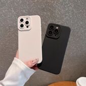 Cover Durable iPhone Color 适用 Solid Anti Scratch Precise Ports Pro Soft Eye Coating