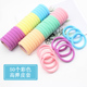 头绳女韩版 50条 可爱小皮筋送给男朋友高弹力皮套发绳头饰发圈