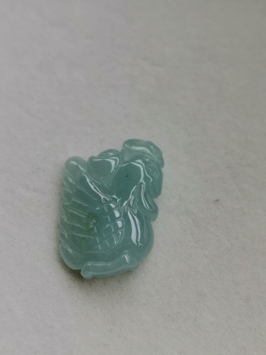 A货翡翠玉石油青料十二生肖鸡吊坠男女同款