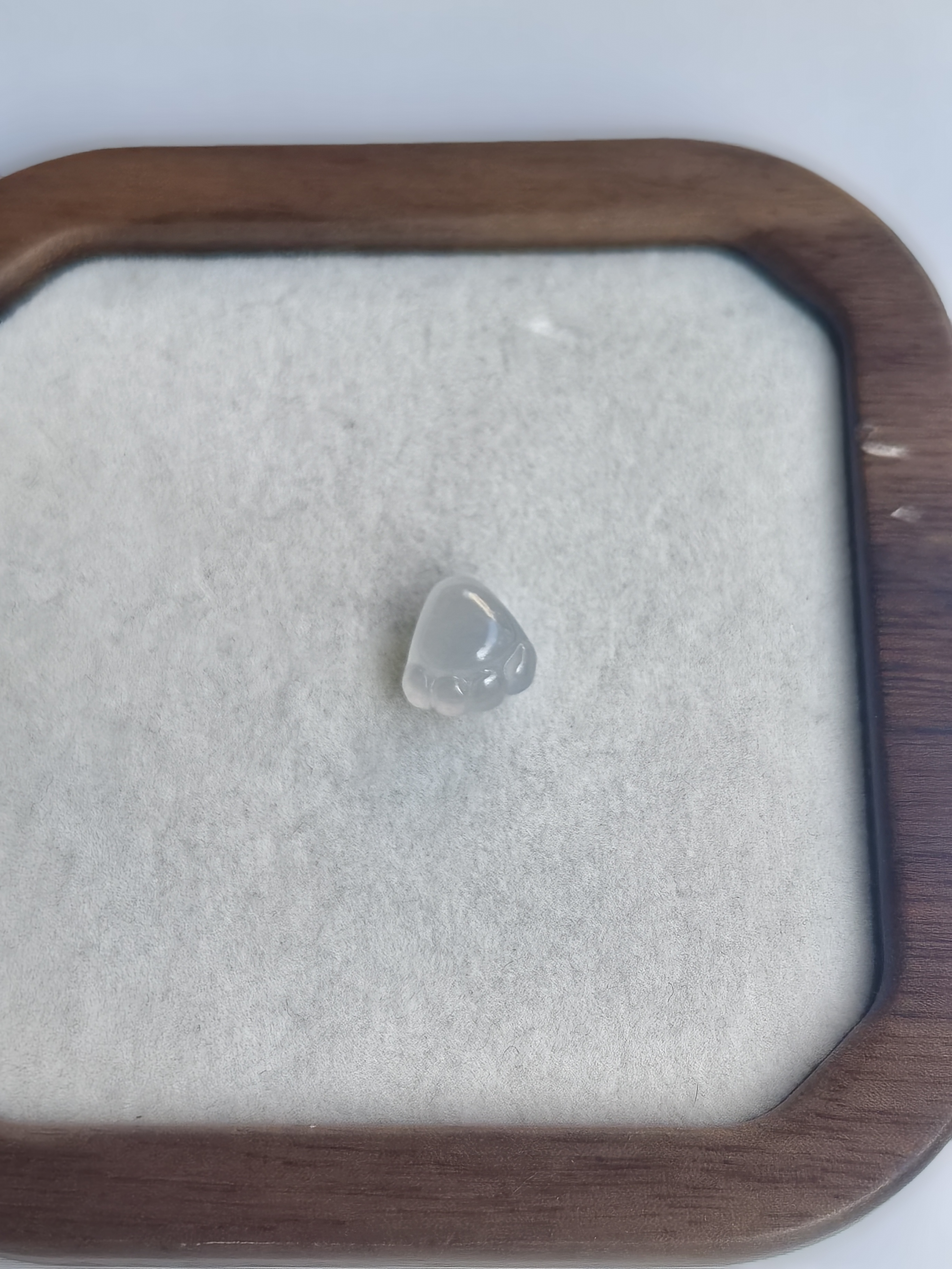 天然缅甸翡翠A货冰种翡翠猫爪小滴溜手串配饰