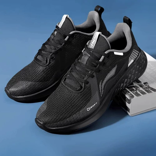 Li Ning, туфли, дышащая амортизирующая спортивная обувь для отдыха, подходит для подростков